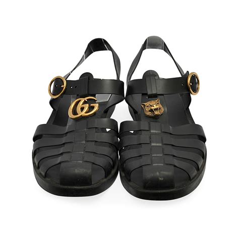 gucci ruber sandal|Gucci rubber sandals women is.